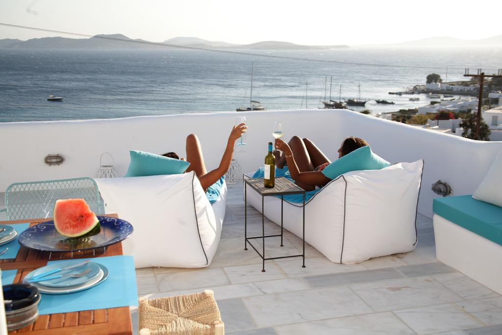 Mykonos Moussa Villa Agios Ioannis Diakoftis Ngoại thất bức ảnh