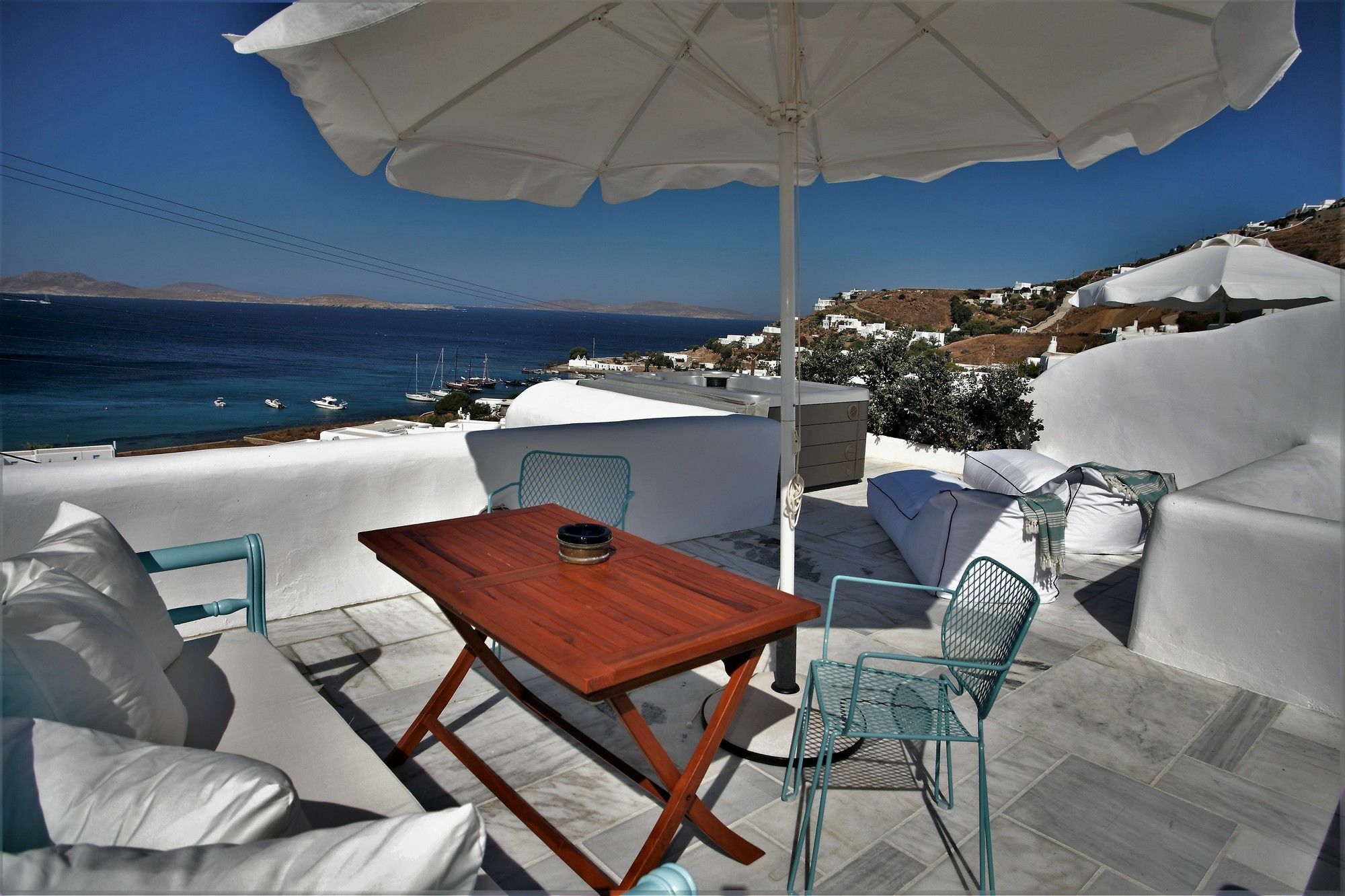 Mykonos Moussa Villa Agios Ioannis Diakoftis Ngoại thất bức ảnh