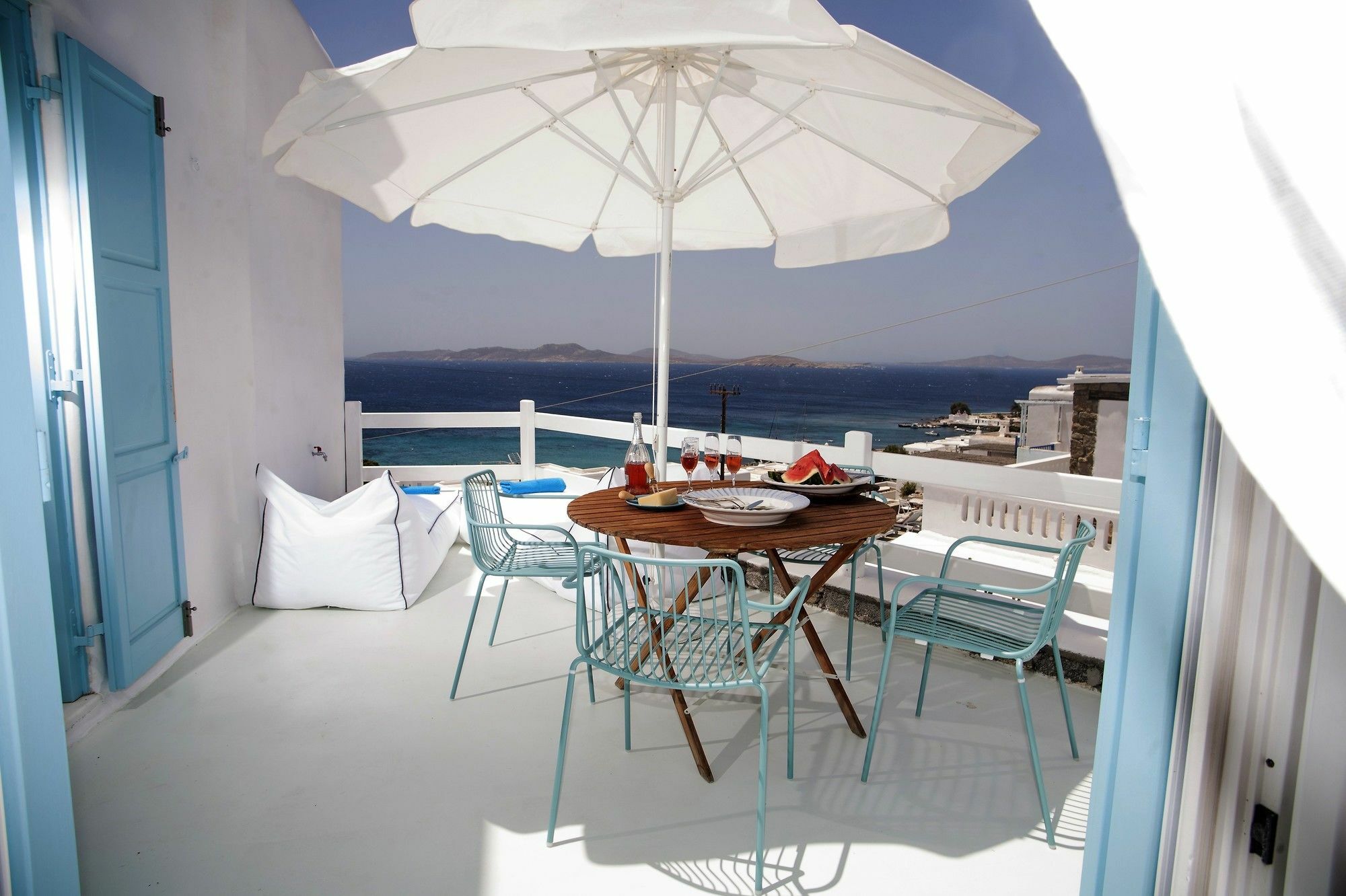 Mykonos Moussa Villa Agios Ioannis Diakoftis Ngoại thất bức ảnh